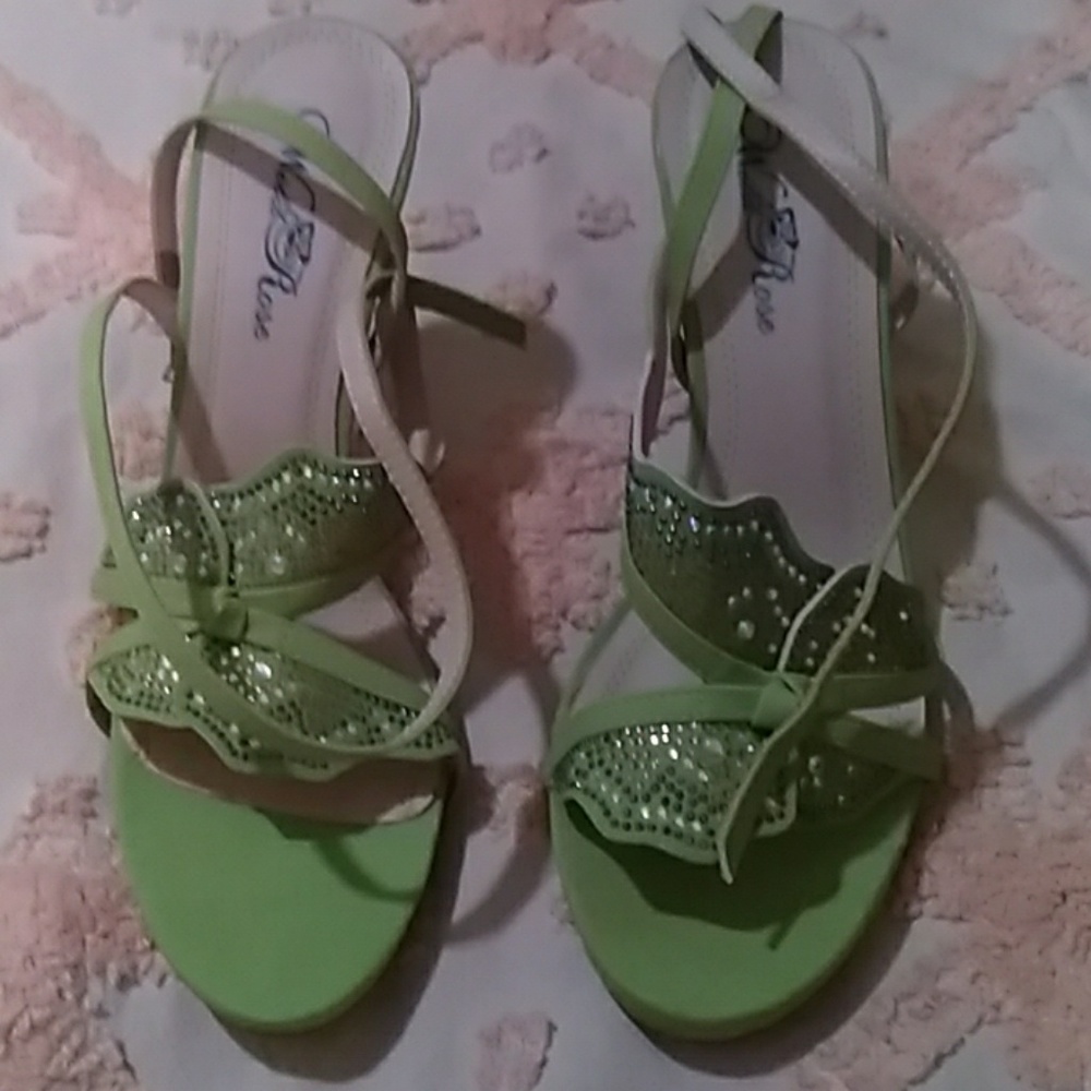 Beautiful sandals by Wild Rose.